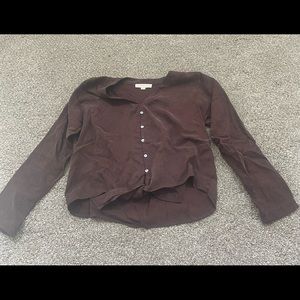 Lovestich Suede Blouse